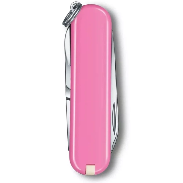 Складной нож Victorinox Classic SD Cherry Blossom для женщин и мужчин с 7 функциями розовый - Фото 3 Складной нож Victorinox Classic SD Cherry Blossom для женщин и мужчин с 7 функциями розовый - изображение 3