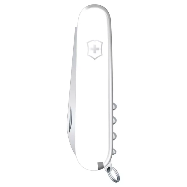 Складаний ніж Victorinox Waiter білий для активного відпочинку та повсякденного використання 9 функцій - Фото 2 Складаний ніж Victorinox Waiter білий для активного відпочинку та повсякденного використання 9 функцій - зображення 2