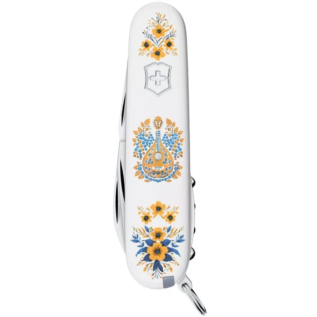 Складной нож Victorinox Spartan для активного отдыха и туризма с 12 функциями и украинскими мотивами - изображение 2