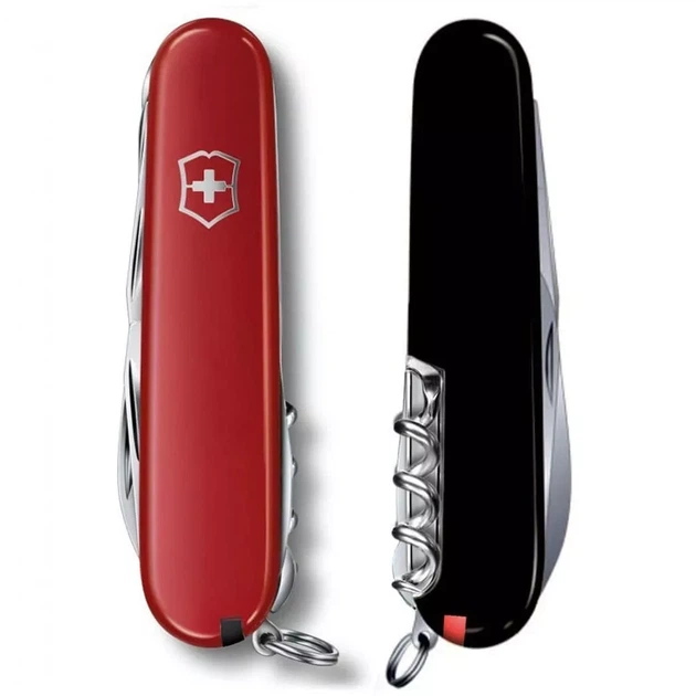 Складаний ніж Victorinox Climber багатофункціональний для альпінізму активного відпочинку червоно-чорний - зображення 5