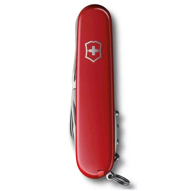 Складной нож Victorinox Spartan красно-черный для активного отдыха и туризма многофункциональный 12 в 1 - изображение 3