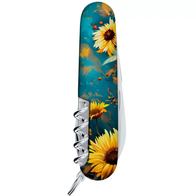 Складной нож Victorinox Camper 14 функций для туристов и активного отдыха стильный и функциональный инструмент - зображення 3