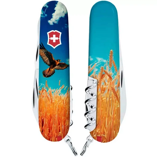 Складной нож Victorinox Climber многофункциональный для туристов и повседневного использования с 15 функциями - изображение 4