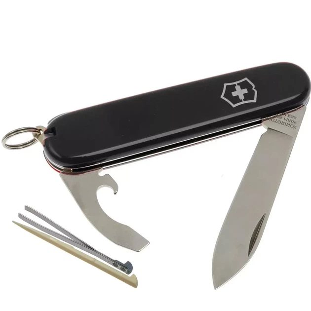 Складной нож Victorinox Bantam 8 функций для активного отдыха и путешествий черный 84 мм - изображение 2