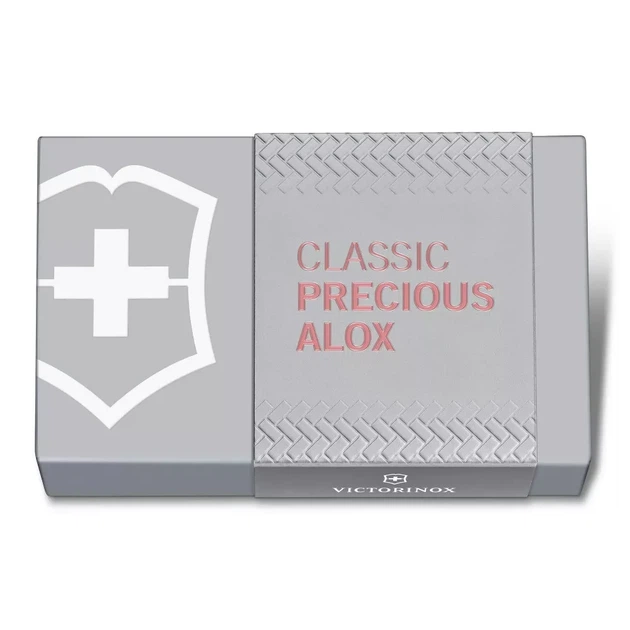 Складной нож Victorinox Classic SD Alox для модных людей стильный аксессуар с 5 функциями - изображение 4