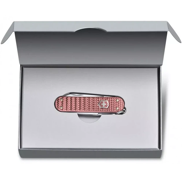 Складной нож Victorinox Classic SD Alox для модных людей стильный аксессуар с 5 функциями - изображение 5