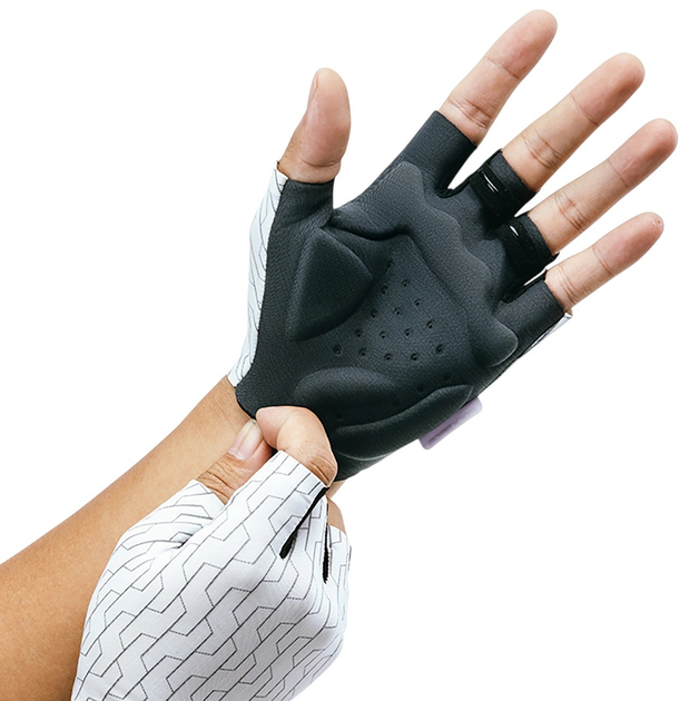 Велорукавички RockBros MTB L Black and white (5907769373909) - зображення 2