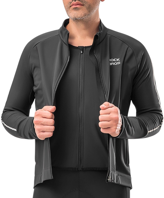 Koszulka kolarska Rockbros 15400002005 XXL Black (5907769360398) - obraz 4