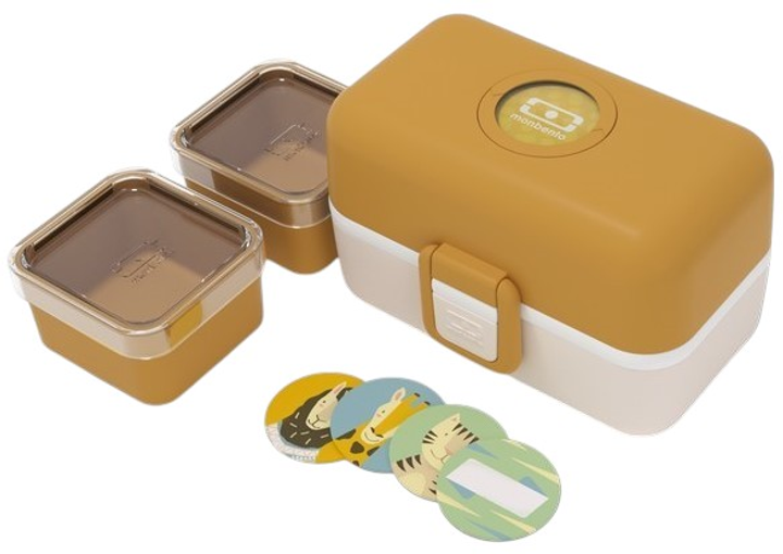 Дитячий ланчбокс Monbento Tresor Graphic Safari 500 мл + 2 × 150 мл (17010072) - зображення 4