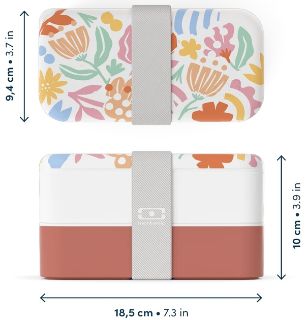 Lunchbox Monbento Bento Original Graphic Papercut 1 l (11124124) - obraz 5