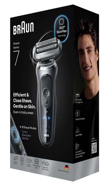 Електробритва Braun Series 7 72-G1200S сіра (8700216645430) - зображення 2
