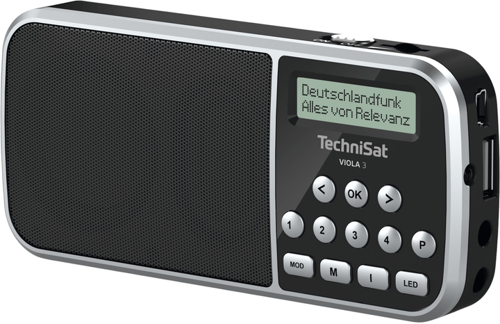 Радіо TechniSat Viola 3 Black (0000/3924) - зображення 3