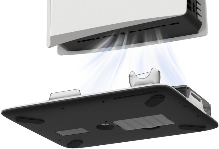 Stacja dokująca Maxx Tech PS5 DLX LED Mult-Functional Stand (5055957705527) - obraz 4