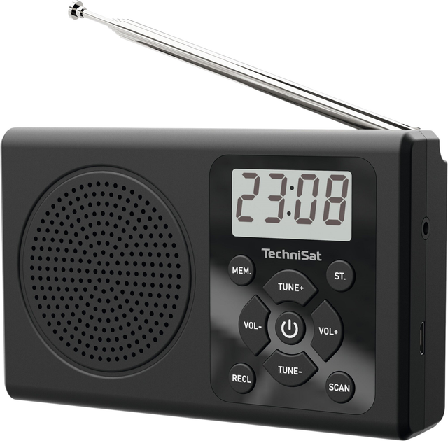 Odbiornik radiowy TechniSat TravelRadio 300 Black (76-5018-00) - obraz 3