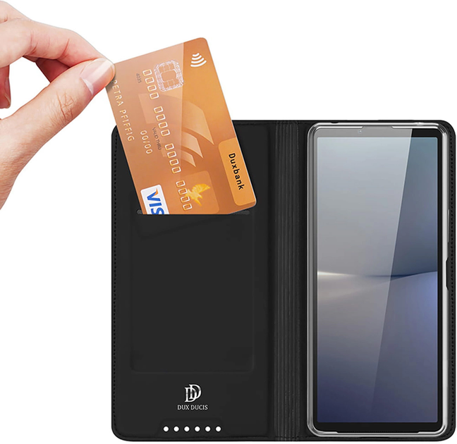 Чохол-книжка Dux Ducis Skin Pro для Sony Xperia 10 VI Black (6934913004425) - зображення 6