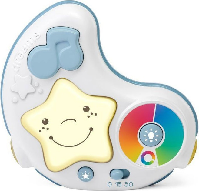 Mata edukacyjna z melodiami i projektorom Chicco First Dreams Enjoy Colours 3 w 1 Niebieska (8058664112548) - obraz 5