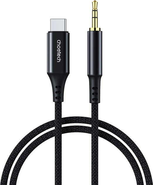 Kabel Choetech USB Type-C - 3.5 mm Mini-Jack 2 m (6932112104151) - obraz 1