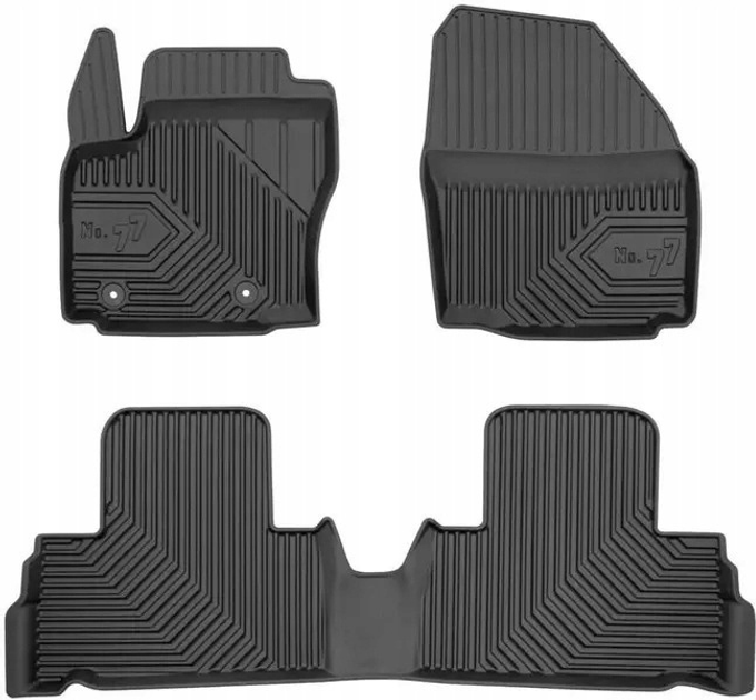 Dywaniki samochodowe Frogum No.77 do Ford S-Max I 2006-2014 3 szt (5902643443334) - obraz 1