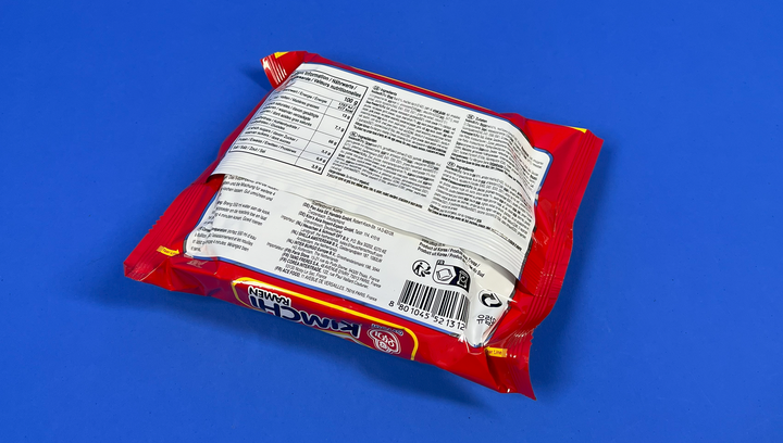 Локшина Ottogi Kimchi Рамьон Гостра 120g - Фото 5 Локшина Ottogi Kimchi Рамьон Гостра 120g - зображення 5