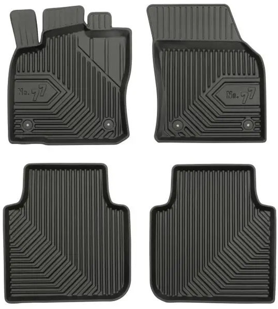 Dywaniki samochodowe Frogum No.77 do Seat Tarraco od 2018 / Skoda Kodiaq od 2016 4 szt (5902643440326) - obraz 1