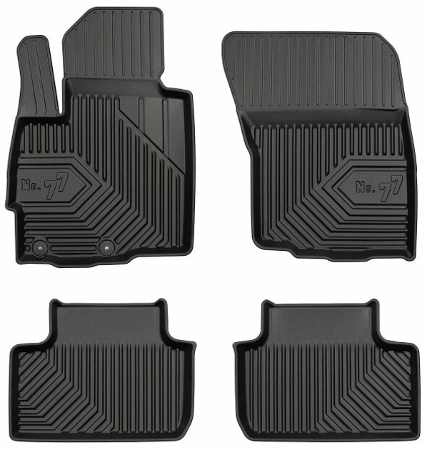 Dywaniki samochodowe Frogum No.77 do Mitsubishi ASX od 2010 / Citroen C4 Aircross 2012-2017 4 szt (5902643440333) - obraz 1