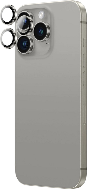 Szkło hartowane AMAZINGthing Supreme AR Lens do Apple iPhone 16 Pro/16 Pro Max Grey (4896238001447) - obraz 3
