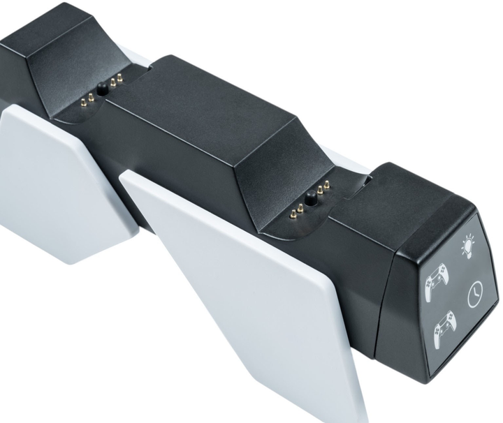Зарядна станція Nacon Controller USB Dual Charger V4 PS5 (3665962026719) - зображення 2