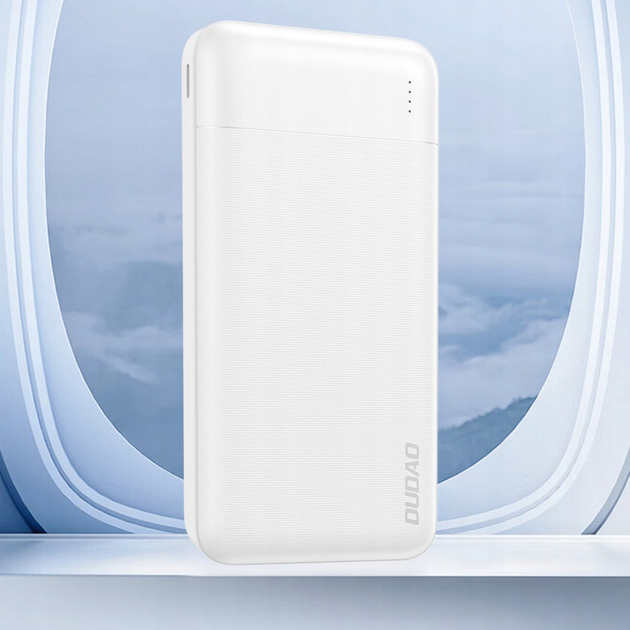 УМБ Dudao K18-1W 10000 mAh 10W White (6976625332069) - зображення 2