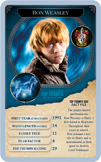 Gra planszowa Winning Moves Harry Potter Top Trumps 30 Greatest Witches and Wizards (WM01200-EN1-6) (50369050427100) - obraz 6