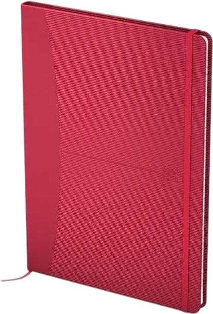 Блокнот Oxford Signature A5 тверда обкладинка у лінію 160 сторінок червоний (3020120115207) - зображення 2