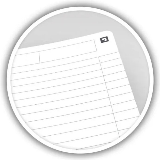 Блокнот Oxford Signature A5 тверда обкладинка у лінію 160 сторінок червоний (3020120115207) - зображення 3