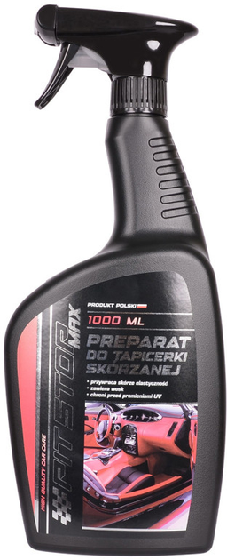 Środek do czyszczenia skórzanej tapicerki samochodowej Bottari Pit.Stop Max 1000 ml (5902802423139) - obraz 1