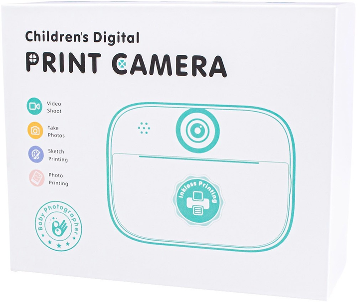 Aparat cyfrowy dla dzieci Hurtel Mini Thermal Printer for Kids with Camera and Camcorder Purple (5907769364426) - obraz 14