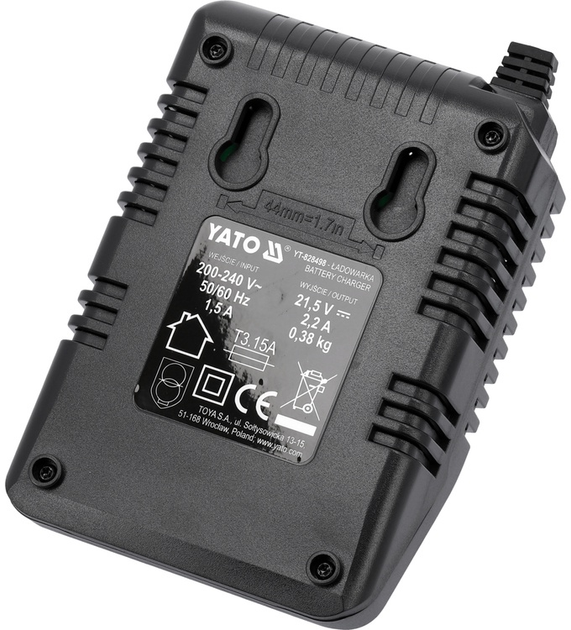 Ładowarka YATO System 18V 2.2A (YT-828498) - obraz 5