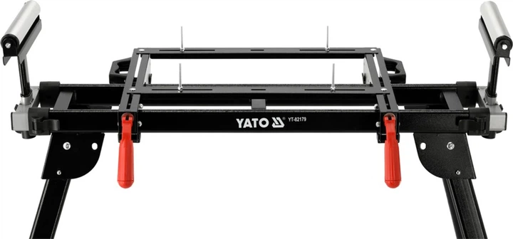 Stół warsztatowy YATO wysokość robocza 750 mm, obciążenie 200 kg, rozstaw podpór 100-165 cm, wymiary 100x58x81 cm (YT-82179) - obraz 3