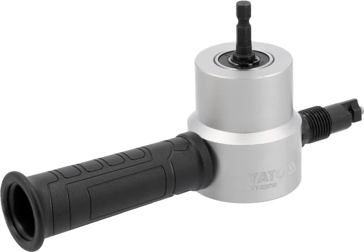 Nasadka tnąca do wiertarki YATO do blachy 1.8 mm, min. R12 mm, trzpień 1/4" (YT-829790) - obraz 2