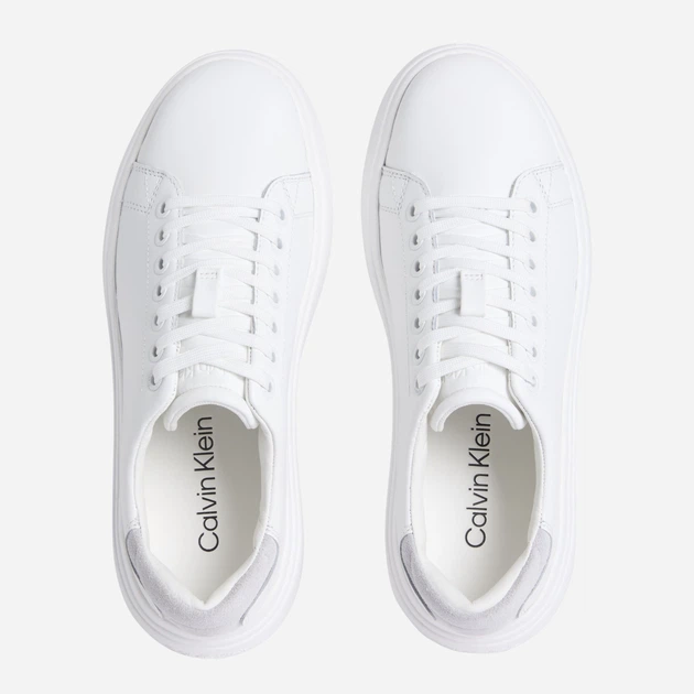 Sneakersy damskie do kostki Calvin Klein CKHW0HW0240403A 40 Białe (8721107278834) - obraz 4