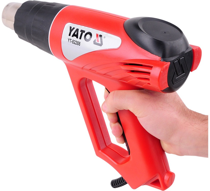 Будівельний фен YATO 2000 Вт 350°C - 550°C (YT-82288) - зображення 2
