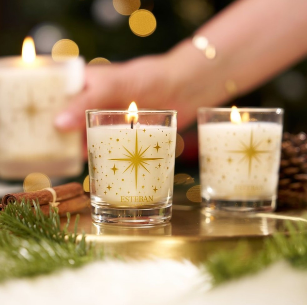 Набір із 2 міні ароматичних свічок Esteban Exquisite Fir + Gingerbread 2 × 70 г (ELN-158) - зображення 3