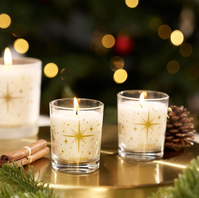 Набір із 2 міні ароматичних свічок Esteban Exquisite Fir + Gingerbread 2 × 70 г (ELN-158) - зображення 4