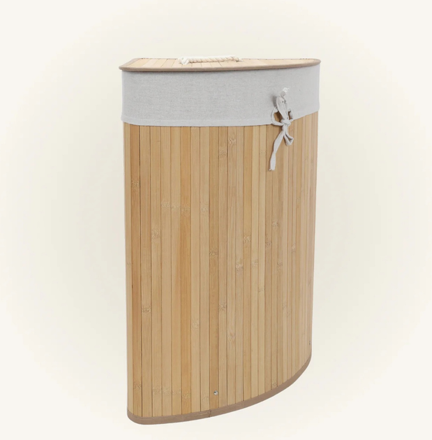 Кошик для білизни кутовий Nuxio Arco 60L (5902973462135) - зображення 9