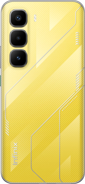 Мобильный телефон Infinix HOT 60 Pro Plus 8/256GB Sonic Yellow (4894947092701) - изображение 4