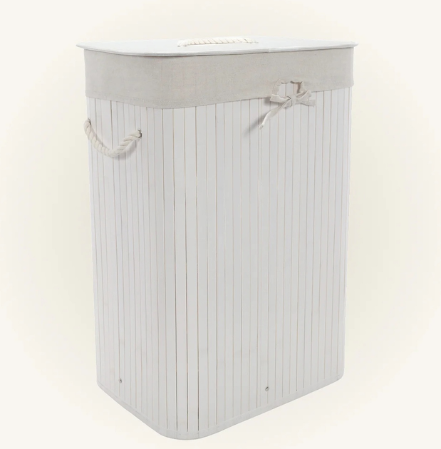 Кошик для білизни з бамбука Nuxio Zora 72L (5902973462159) - зображення 7