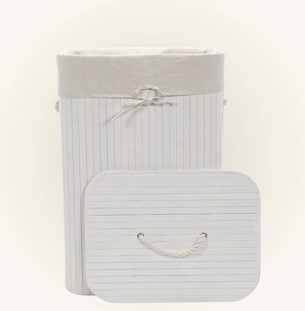 Кошик для білизни з бамбука Nuxio Zora 72L (5902973462159) - зображення 8