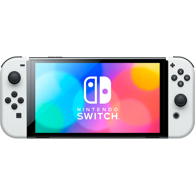 Портативная игровая приставка Nintendo Switch OLED with White Joy
