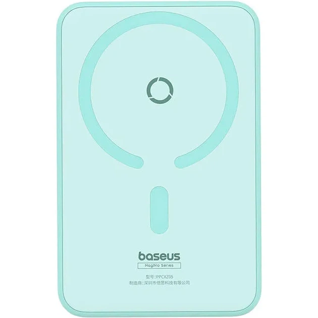 Зовнішній акумулятор Baseus MagPro Magnetic Bracket 5000mAh 20W Blue (P10064101333-00) [102133] - зображення 4