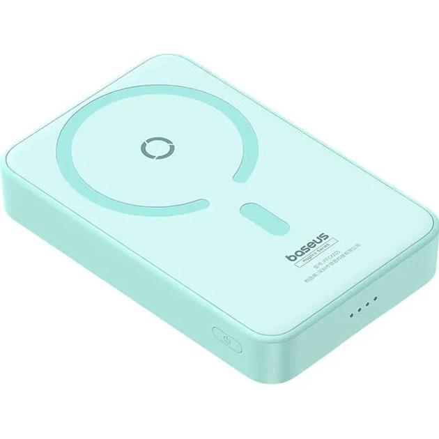 Зовнішній акумулятор Baseus MagPro Magnetic Bracket 5000mAh 20W Blue (P10064101333-00) [102133] - зображення 6