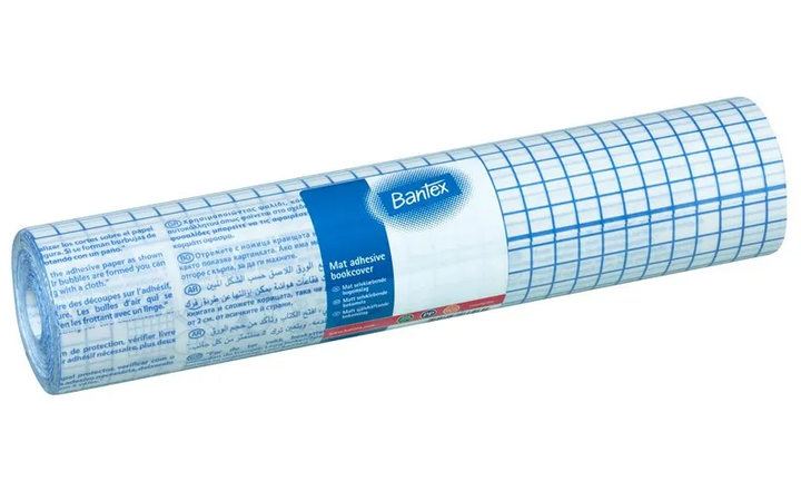 Okładka do książek Bantex matowa samoprzylepna 0.30 x 25 m (5705467033060) - obraz 1