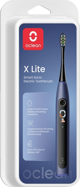 Електрична зубна щітка Oclean X Lite Blue (6970810555974) - зображення 4