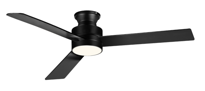 Люстра-вентилятор OSRAM 4099854536588 Ceiling Blade Fan 56W 1200Лм 3000K-6000K DIM з пультом ДК чорна - зображення 2